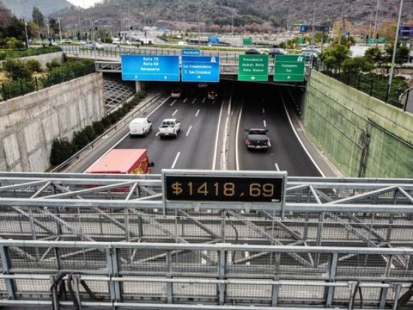 El Ejecutivo estaría evaluando contener o moderar el valor de los pórticos TAG